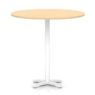 EE - Italia Round Poseur Table With Cross Base