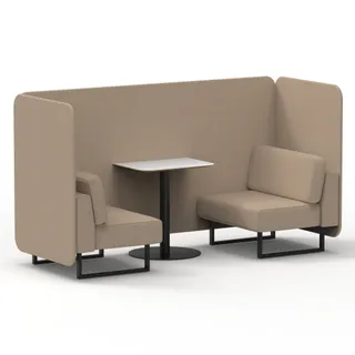 Brixworth Bench Booth in Single Tone