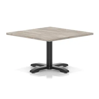 EE - Italia Square Coffee Table With Cross Base