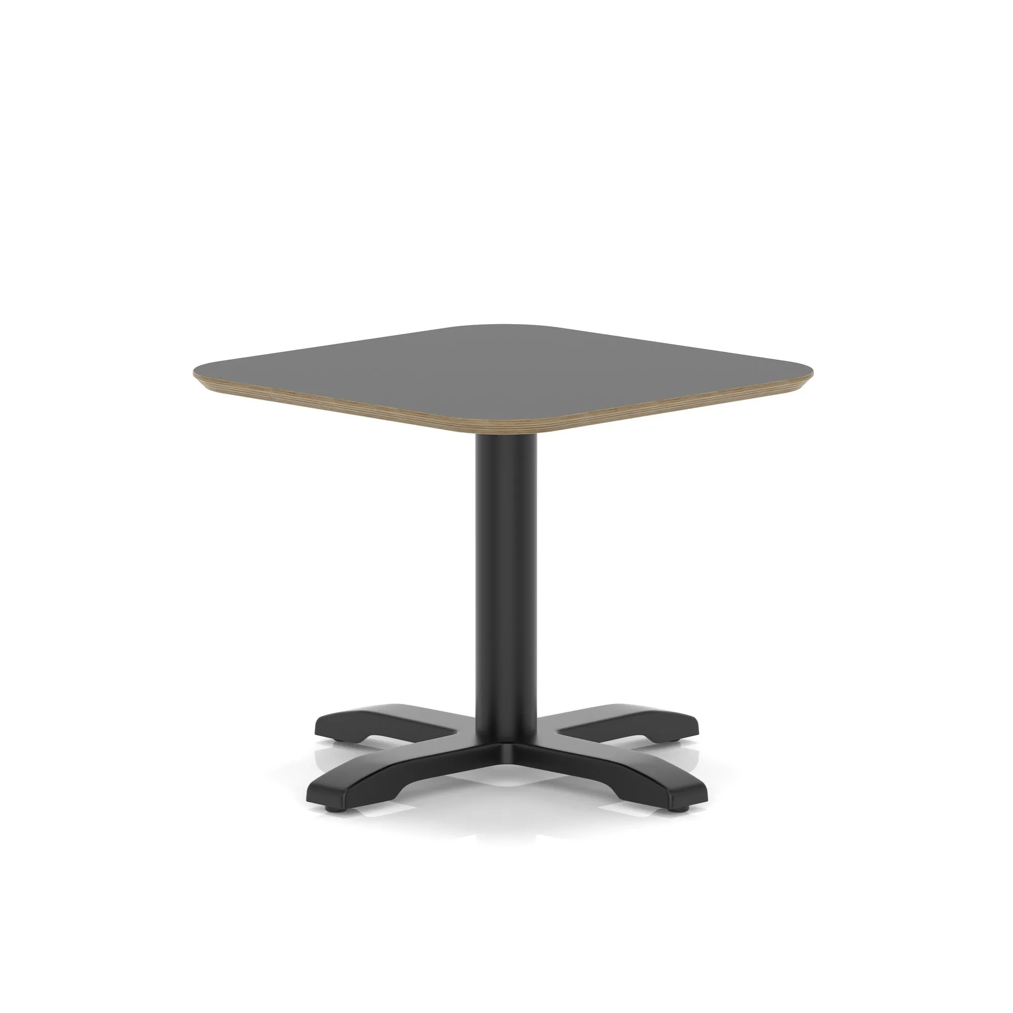 Brixworth Square Coffee Table With Cross Base