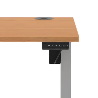 Air Lite Height Adjustable Desk With Cable Ports