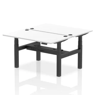 OE - Air Back-to-Back Height Adjustable Bench Desk - 2 Person