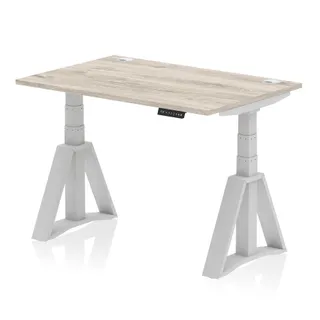 Air Height Adjustable Desk With Cable Ports