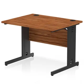 Impulse Straight Desk Cable Managed Leg