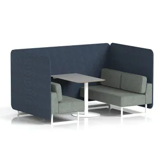 Brixworth Bench Booth in Two Tone