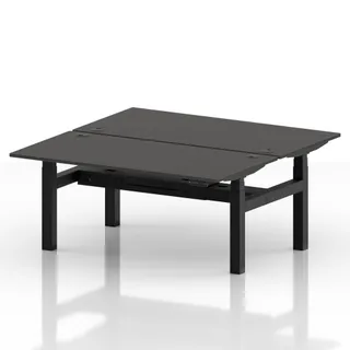 Air Back-to-Back Height Adjustable Bench Desk - 2 Person