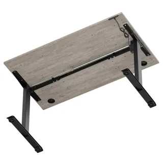 Air Lite Height Adjustable Desk With Cable Ports