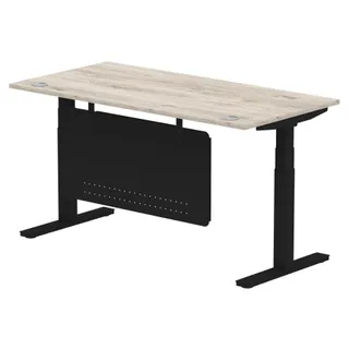 Air Height Adjustable Desk With Cable Ports