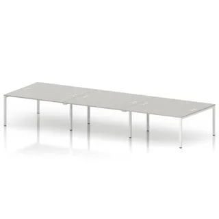 Impulse B2B Bench Desk - 6 Person