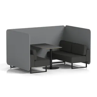 Brixworth Bench Booth in Two Tone