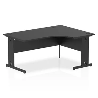 Impulse Crescent Desk Cable Managed Leg