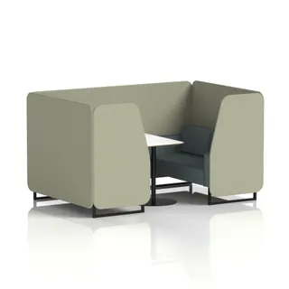 Brixworth Booth in Two Tone