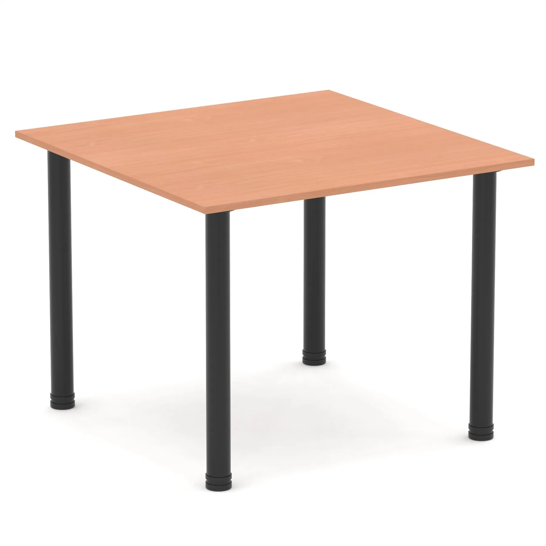 Impulse Square Table With Post Leg