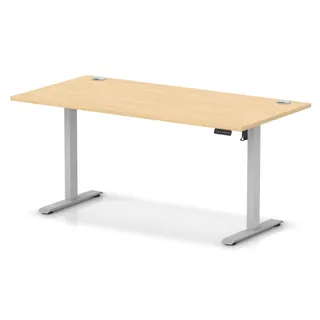 EE - Air Lite Height Adjustable Desk With Cable Ports