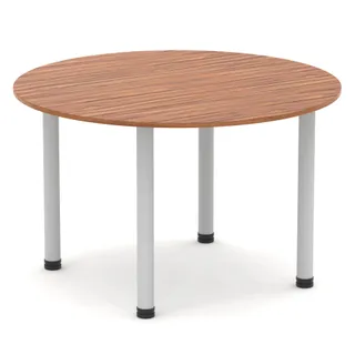 Impulse Round Table With Post Leg