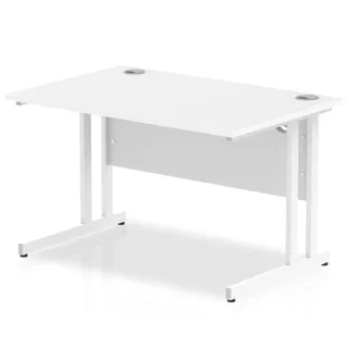 Impulse Straight Desk Cantilever Leg