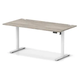 OE - Air Lite Height Adjustable Desk With Cable Ports