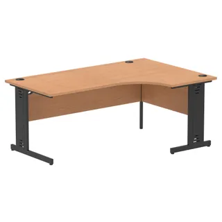 Impulse Crescent Desk Cable Managed Leg