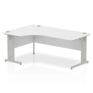 Impulse Crescent Desk Cable Managed Leg