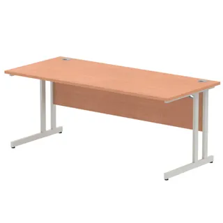 Impulse Straight Desk Cantilever Leg