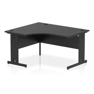 Impulse Crescent Desk Cable Managed Leg