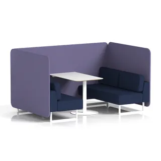 Brixworth Bench Booth in Two Tone