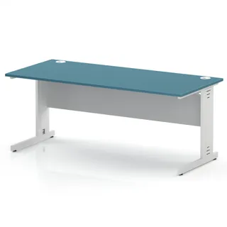 Impulse Straight Desk Cable Managed Leg