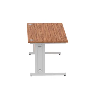 Impulse Straight Desk Cable Managed Leg