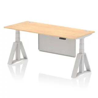 Air Height Adjustable Desk With Cable Ports