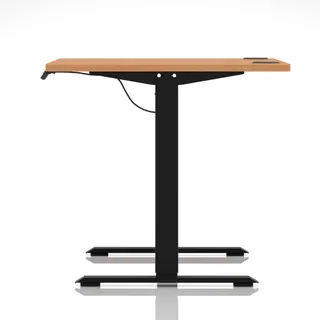 Air Lite Height Adjustable Desk With Cable Ports