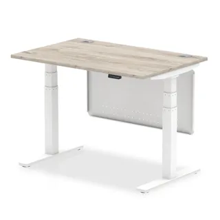 Air Height Adjustable Desk With Cable Ports