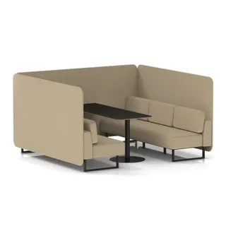 Brixworth Bench Booth in Single Tone
