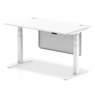 EE - Air Height Adjustable Desk With Cable Ports