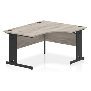Impulse Crescent Desk Cable Managed Leg