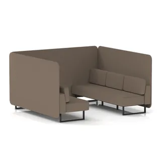 Brixworth Bench Booth in Single Tone