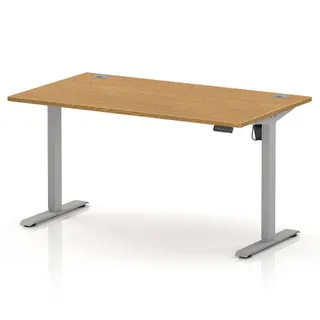 Air Lite Height Adjustable Desk With Cable Ports