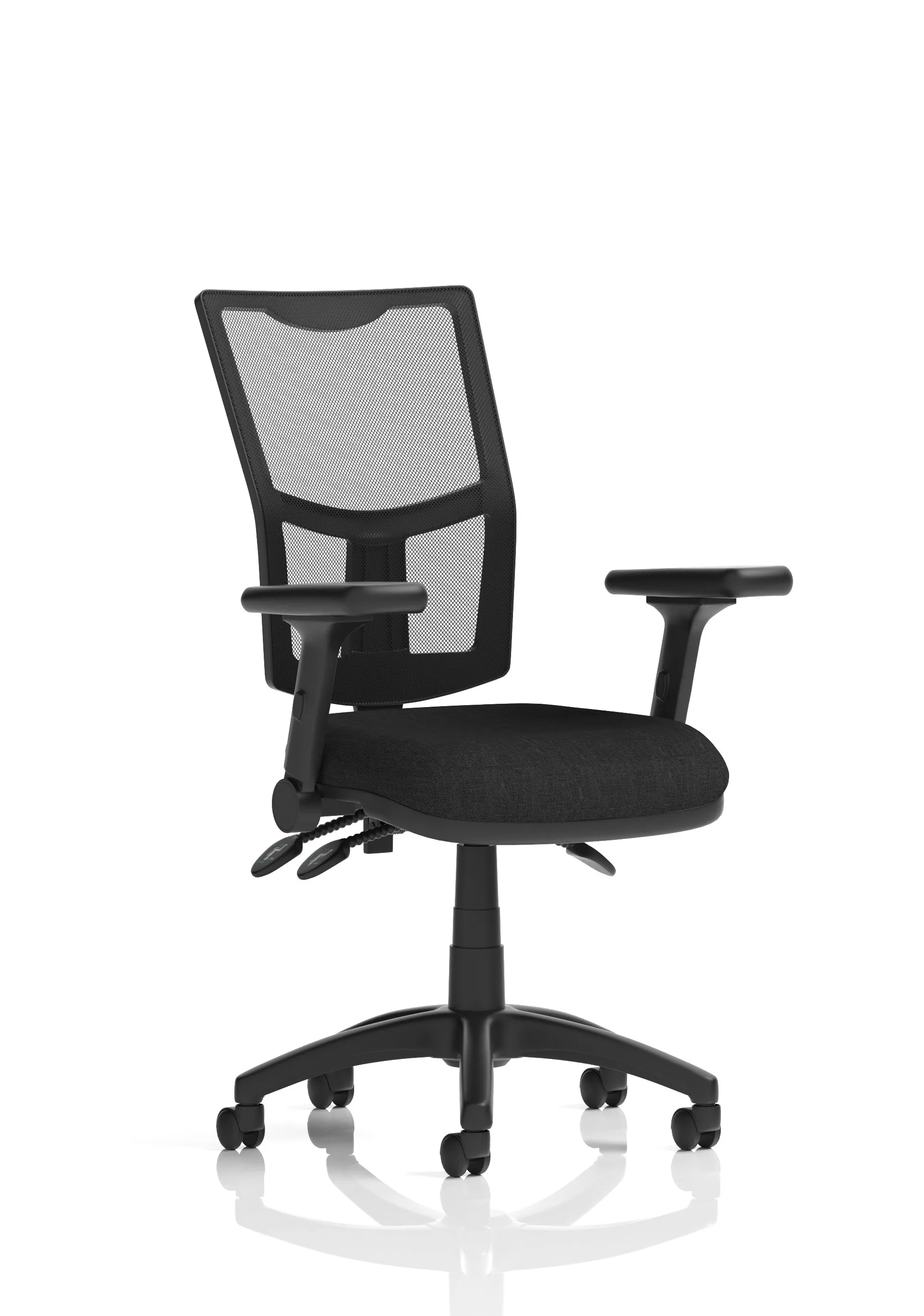 With Height Adjustable And Folding Arms
