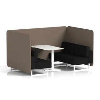 Brixworth Bench Booth in Two Tone