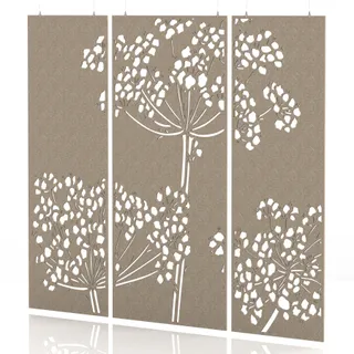 Sch! Acoustic Wall and Hanging Screens (3 Panels)