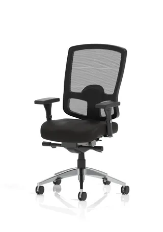 Regent High Mesh Back Ergonomic Task Operator Office Chair with Arms