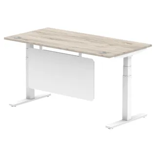 Air Height Adjustable Desk With Cable Ports