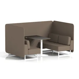 Brixworth Bench Booth in Single Tone