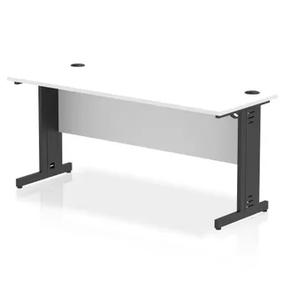 Impulse Slimline Desk Cable Managed Leg