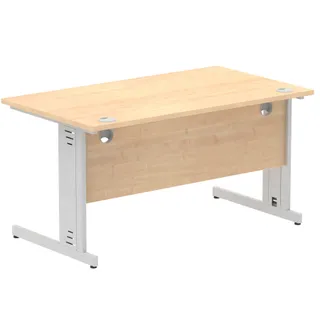 Impulse Straight Desk Cable Managed Leg