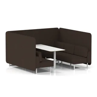Brixworth Bench Booth in Single Tone