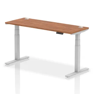 EE - Air Height Adjustable Slimline Desk With Cable Ports