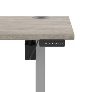 Air Lite Height Adjustable Desk With Cable Ports