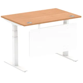 Air Height Adjustable Desk With Cable Ports