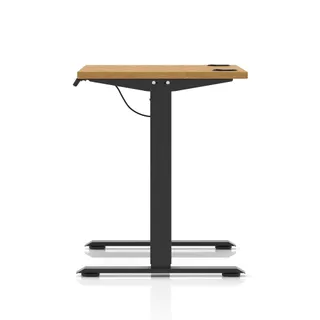 Air Lite Height Adjustable Slimline Desk With Cable Ports