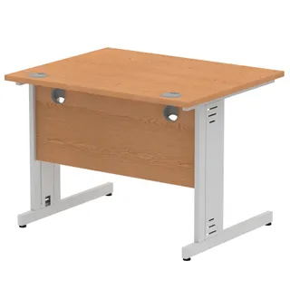 Impulse Straight Desk Cable Managed Leg